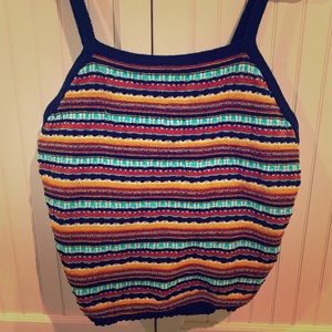 Forever 21 Plus Size Crochet Cropped Tank Top